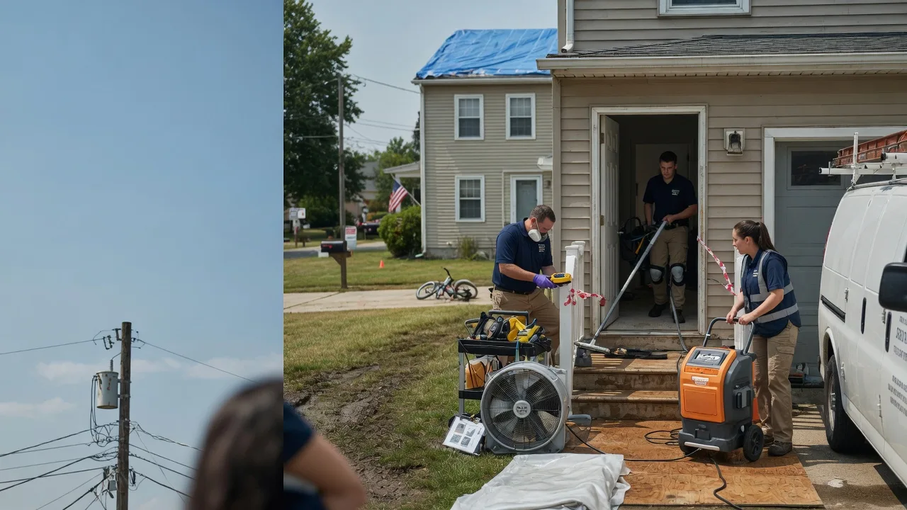 Water Damage Repair in Keensburg, IL near me